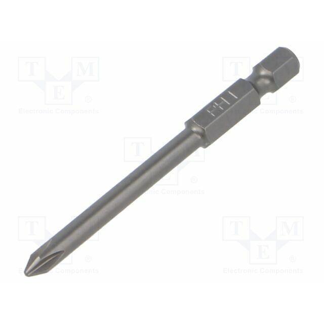 FELO Screwdriver bit; Phillips; PH1; 1/4"