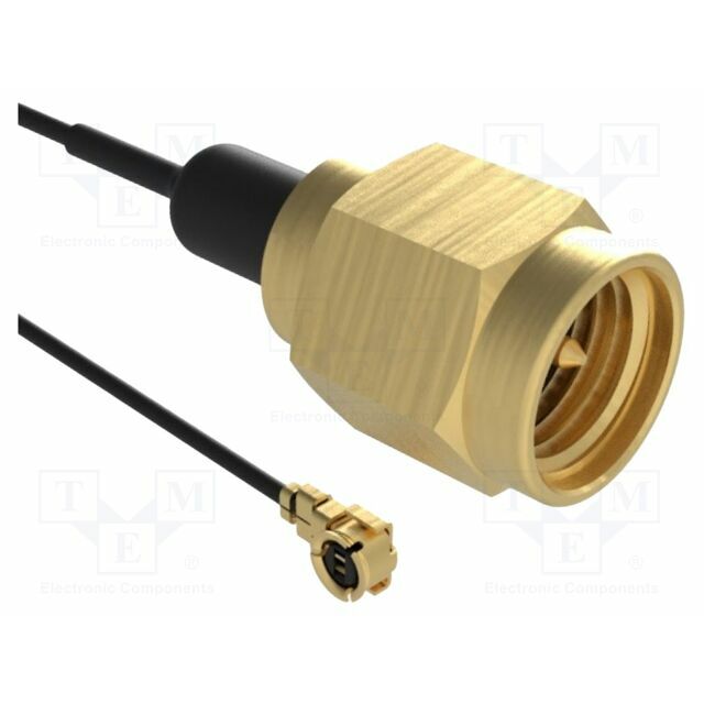 AMPHENOL RF Cable; 0.3m; AMC
