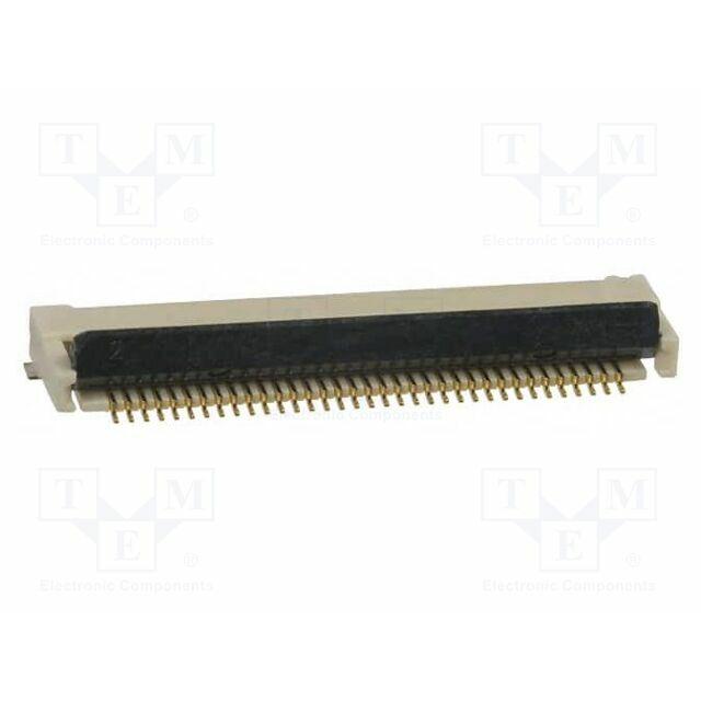 OMRON Connector: FFC/FPC; gold-plated; SMT; 500mA