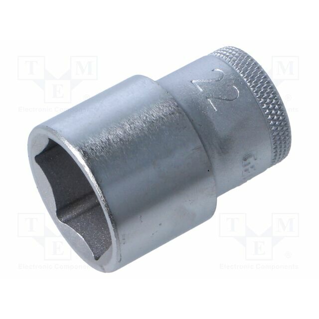 Socket: 6-angles; socket spanner; 22mm; 1/2&quot