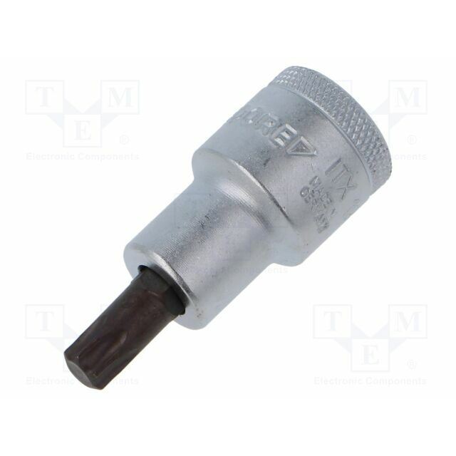 Socket: Torx®-bit; TX45; 1/2"; 55mm; Chrom-vanadium