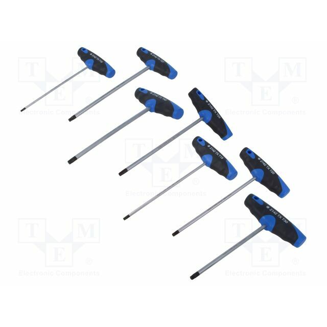 Wrench: Torx®-set; TX10,TX15,TX20,TX25
