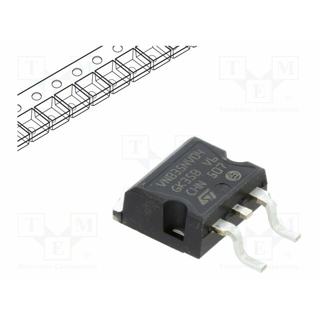 STMICROELECTRONICS IC: power switch; low-side; 30A