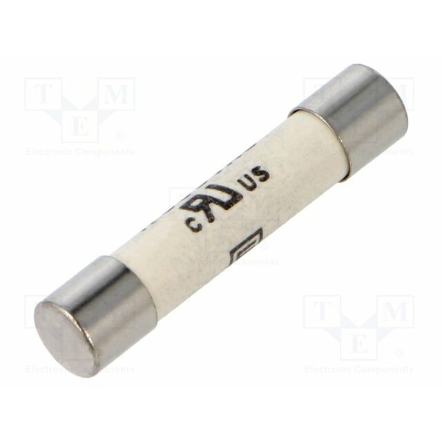 SCHURTER Fuse: fuse; 6.35x31.8mm