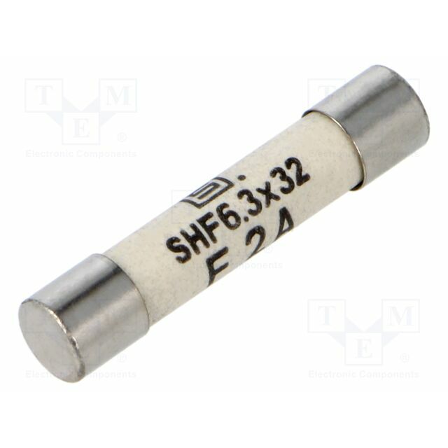 SCHURTER Fuse: fuse; 6.35x31.8mm