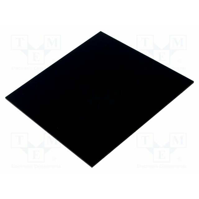 ORNO Decorative panel; plexiglass PMMA; black