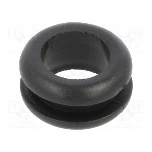 ESSENTRA Grommet; Ømount.hole: 12mm; Øhole: