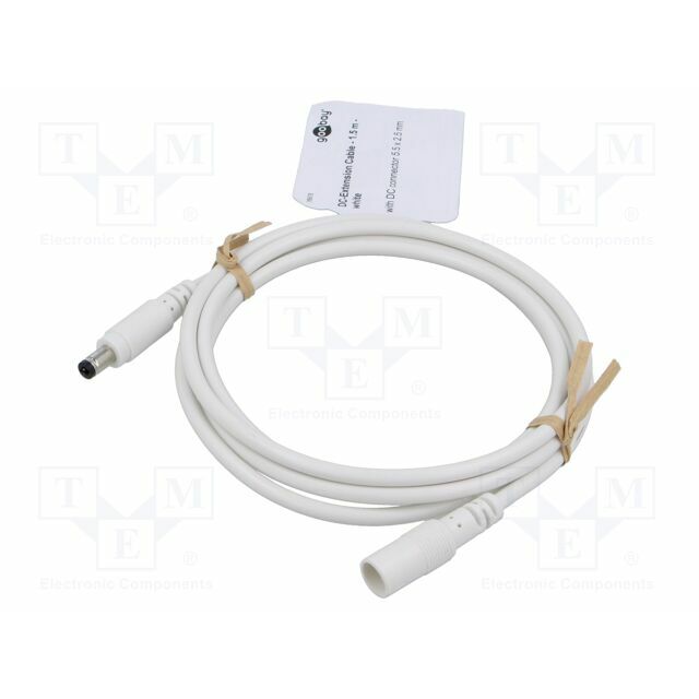Cable; DC 5,5/2,5 plug