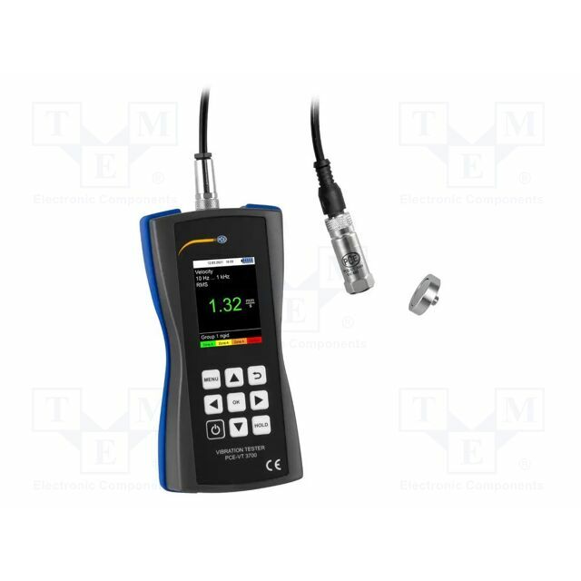 PCE INSTRUMENTS Vibrometer; Display: LCD TFT