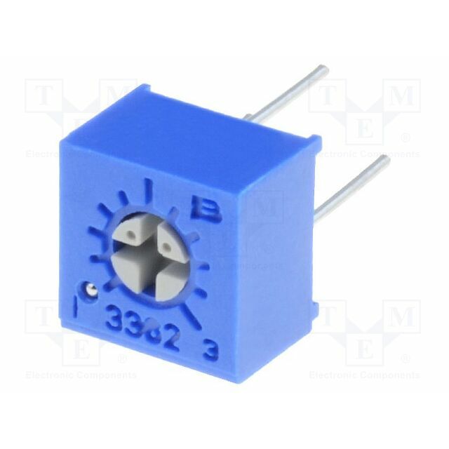 BOURNS Potentiometer: mounting; 200Ω; single turn