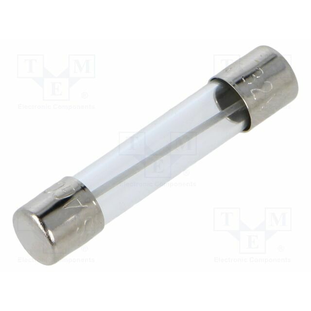 EATON/Bussmann Fuse: fuse; 6.3x32mm; cylindrical
