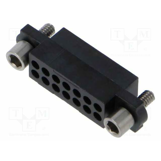 HARWIN Connector: wire-wire/PCB; plug; female; PIN: