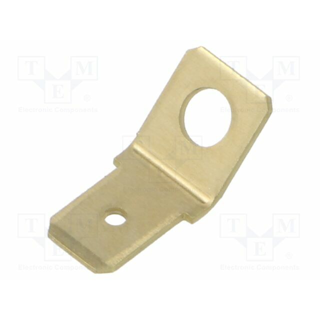 TE CONNECTIVITY Terminal: flat; Plating: tinned