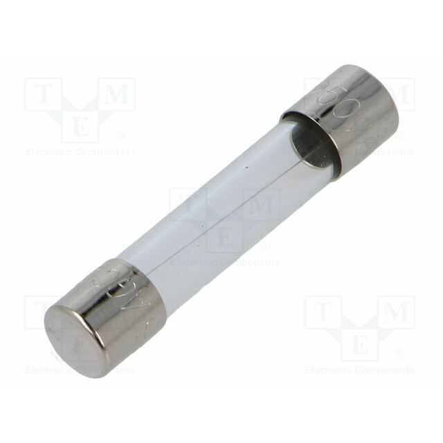 EATON/Bussmann Fuse: fuse; 6.3x32mm; cylindrical