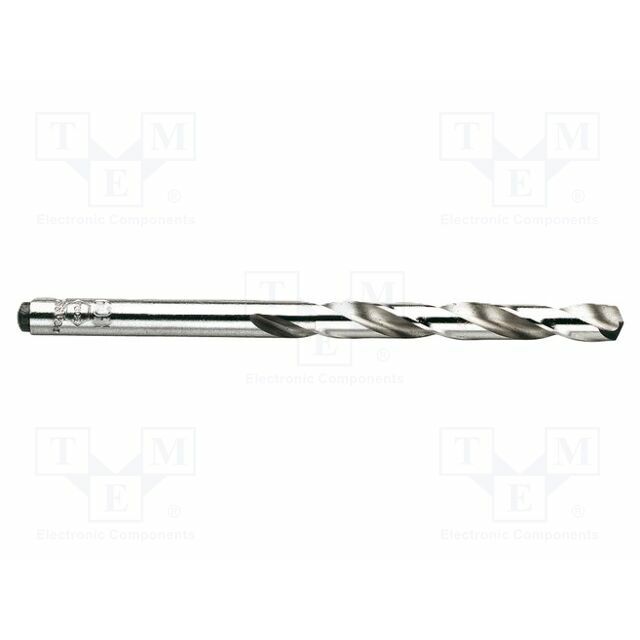 Drill bit; for metal; Ø: 4