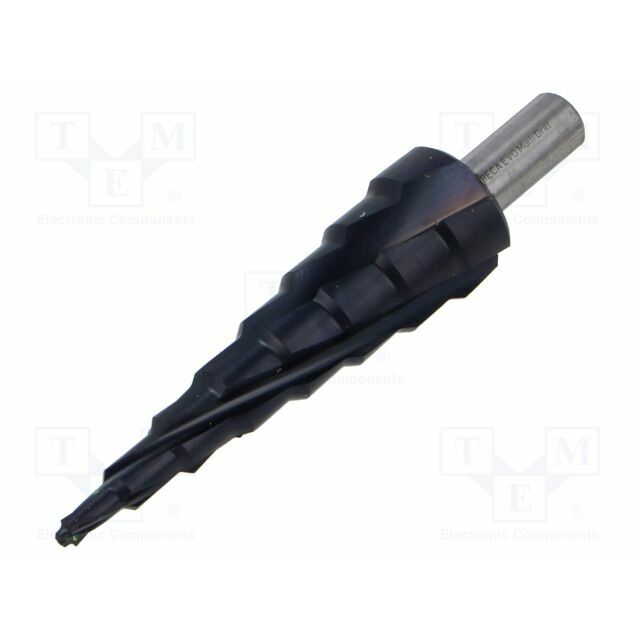 Drill bit; step,multistep; L: 125mm
