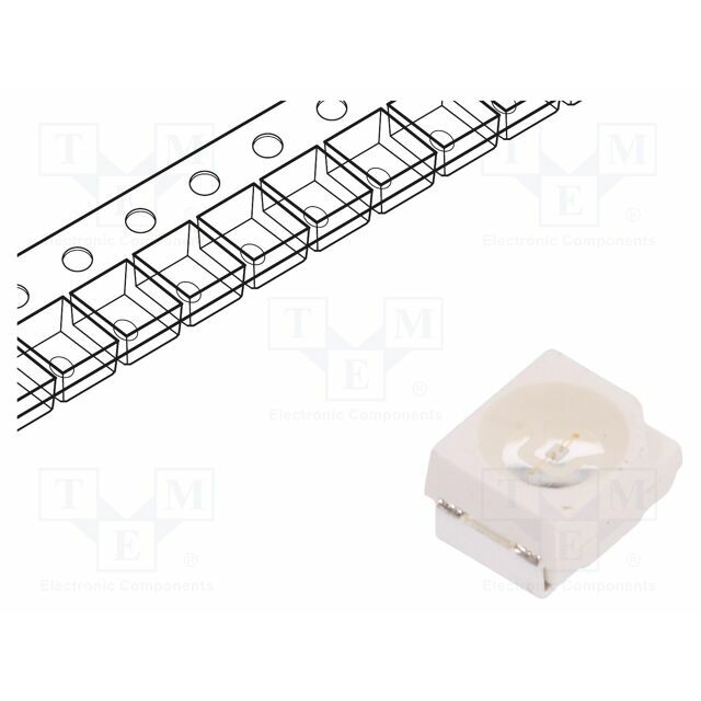 VISHAY LED; UV; PLCC2; Case (mm):