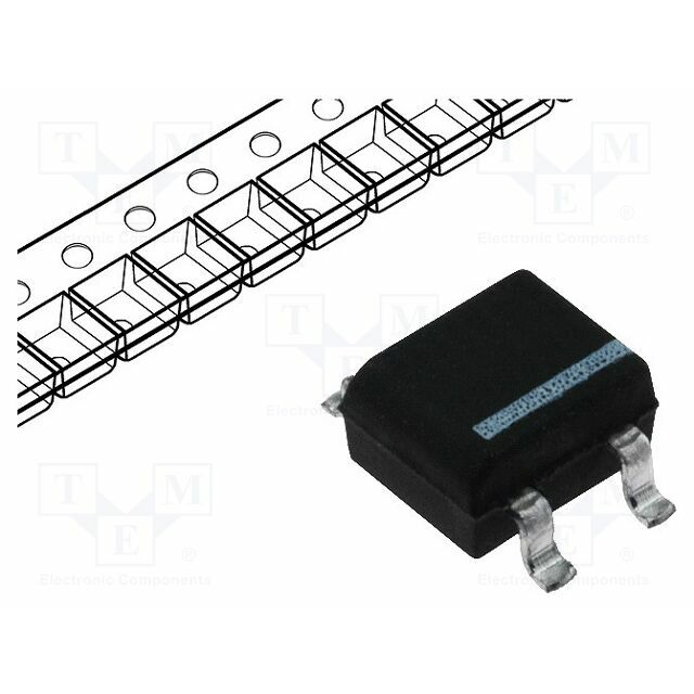 DC COMPONENTS Bridge rectifier: single-phase; Urmax:
