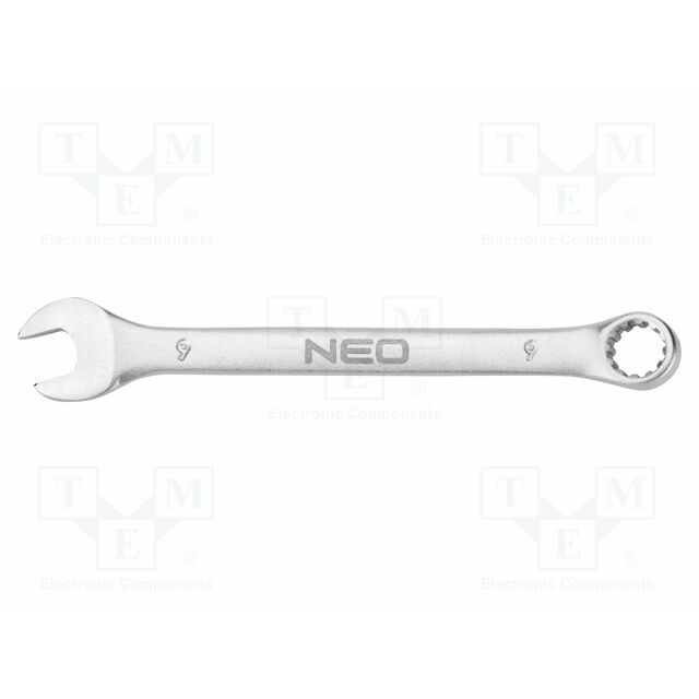 NEO TOOLS Wrench: combination spanner; double-sided