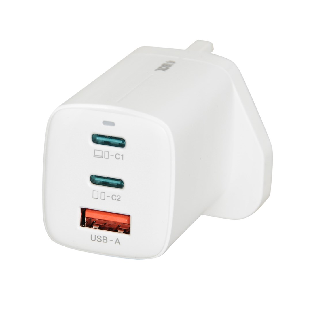 IBOX C-65 White, GaN 65W universal