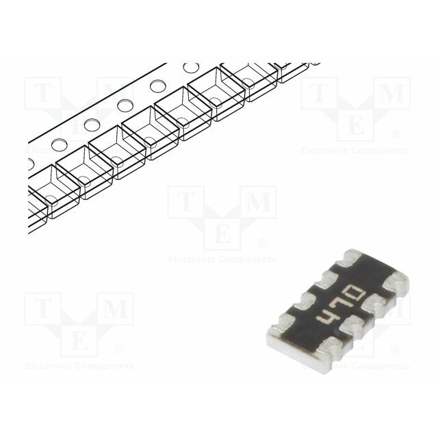BOURNS Resistor network: Y; 47Ω; ±5%