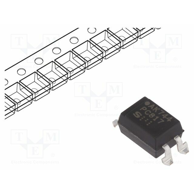 SHARP Optocoupler; SMD; Ch: 1; OUT: