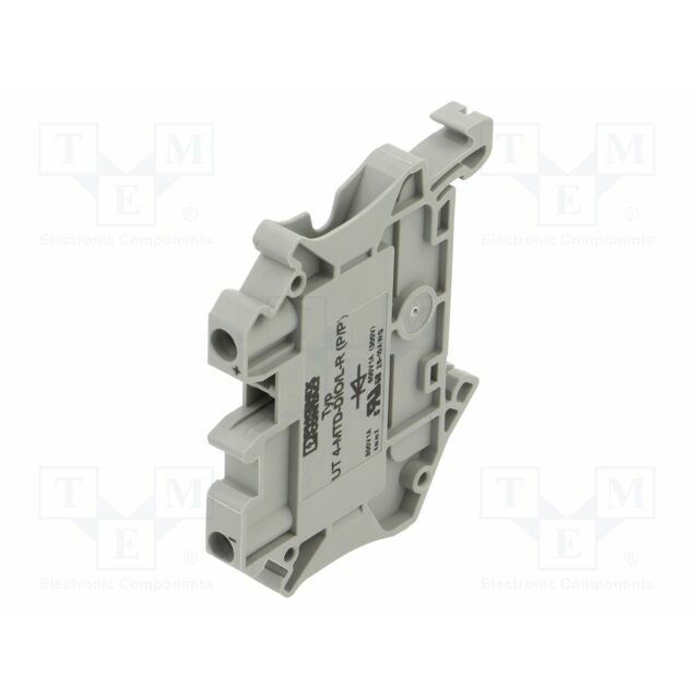 PHOENIX CONTACT Splice terminal: rail; screw