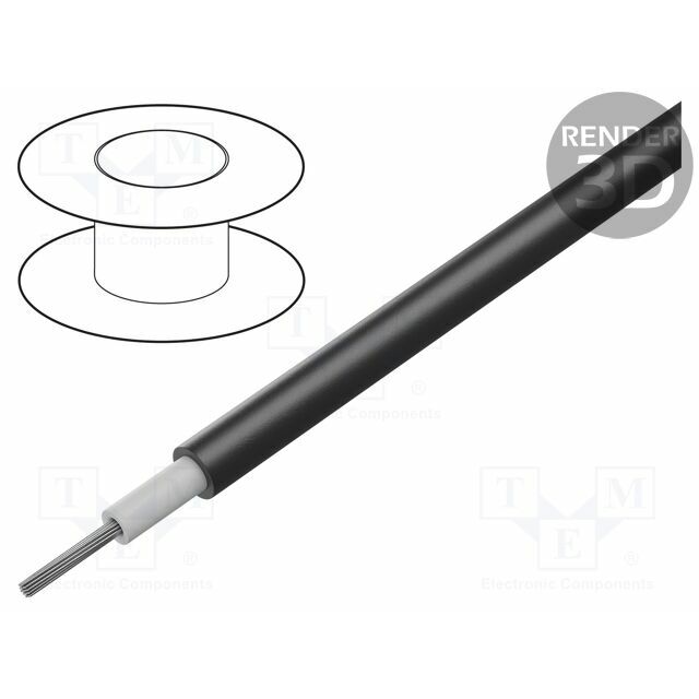 STAUBLI Wire; Flex-Sol-Evo-DX; stranded; Cu; 4mm2