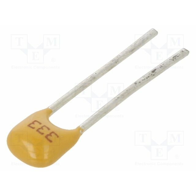 SR PASSIVES Capacitor: ceramic; 33nF; 50V