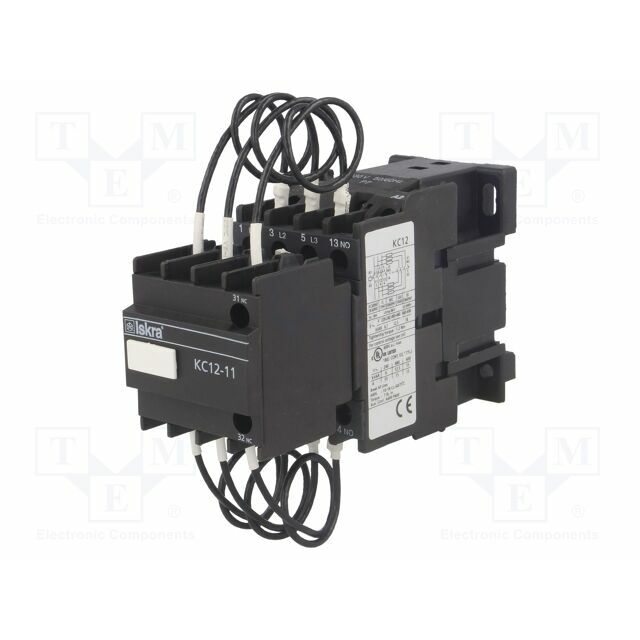 ISKRA Contactor: 3-pole; for DIN rail