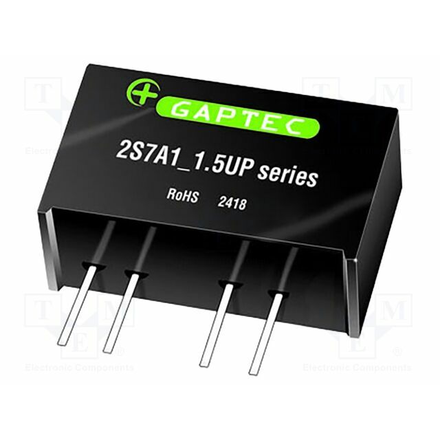 GAPTEC Electronic Converter: DC/DC; 2W; Uin:
