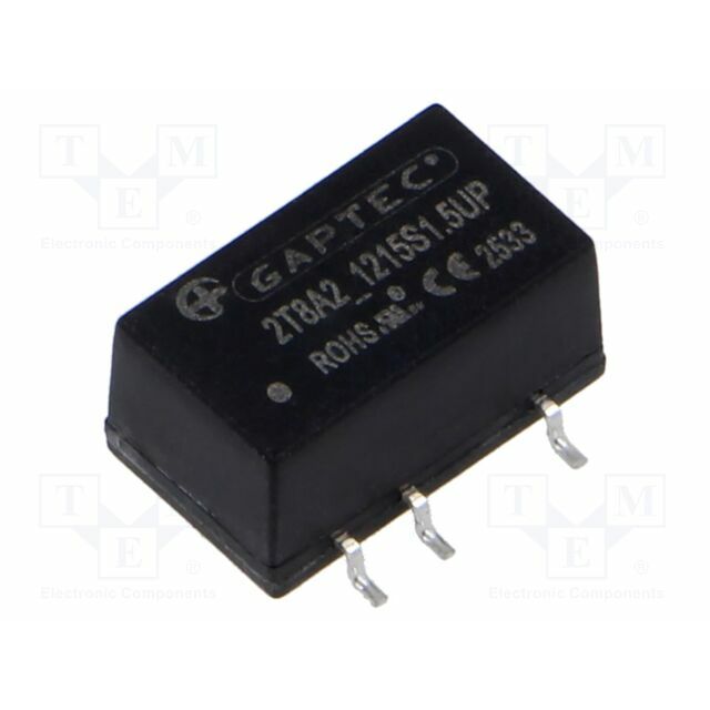 GAPTEC Electronic Converter: DC/DC; 2W; Uin:
