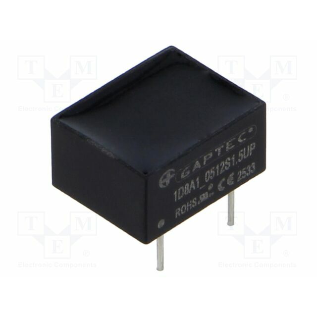 GAPTEC Electronic Converter: DC/DC; 1W; Uin: