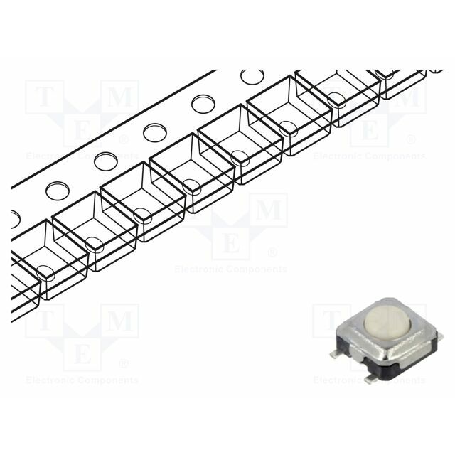 JIANFU Microswitch TACT; SPST; Pos: 2