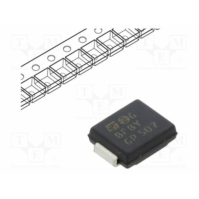 STMICROELECTRONICS Diode: TVS; 1.5kW; 56V
