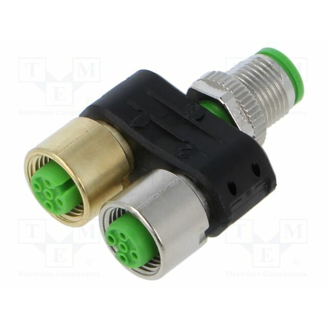 MURR ELEKTRONIK Adapter; M12; PIN: 4