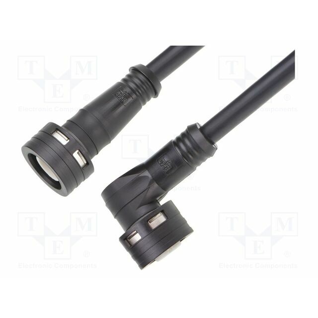 MOLEX Cable: for sensors; M12; PIN: