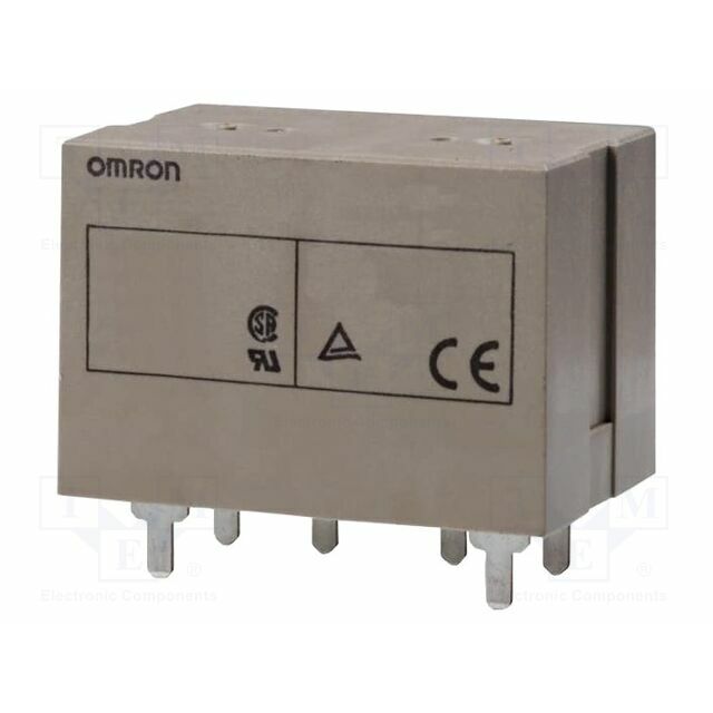 OMRON Relay: electromagnetic; Ucoil: 6VDC; DPST-NO