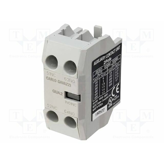 CARLO GAVAZZI Auxiliary contacts | GUA211-CAR-0