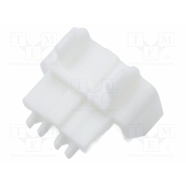 MOLEX Connector: wire-wire; straight; white; nylon