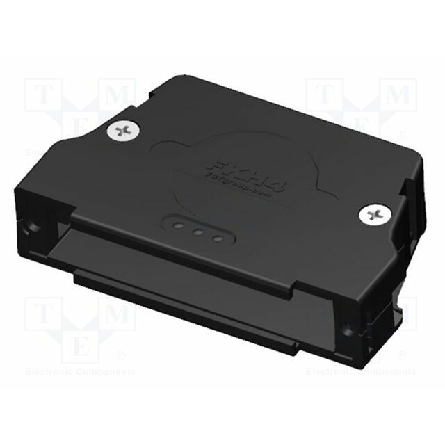 MOLEX Enclosure for connectors: D-Sub; black