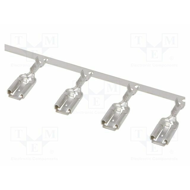 MOLEX Terminal: flat; 6.35mm; 0