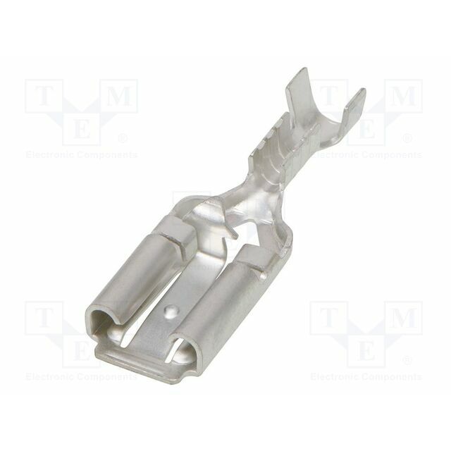 MOLEX Terminal: flat; 6.35mm; 0