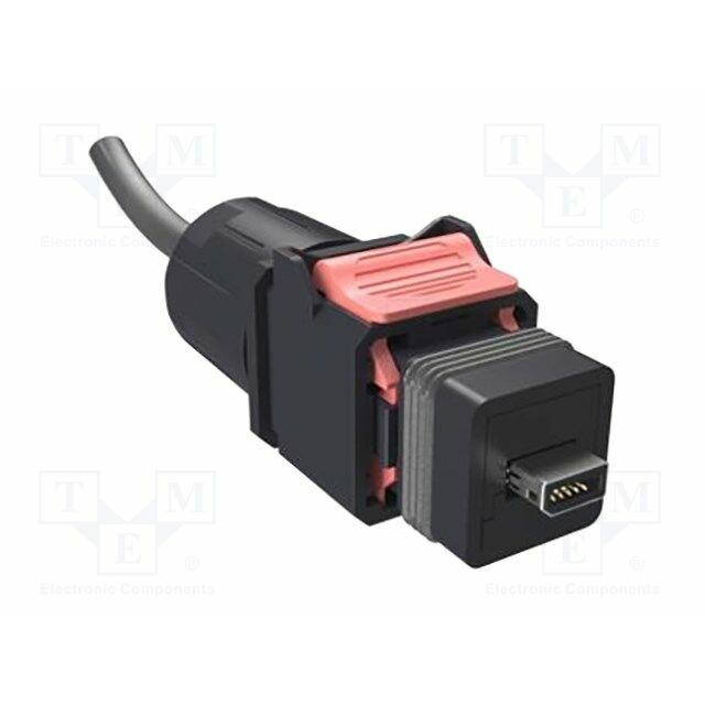AMPHENOL PIN: 10; shielded; 1m; plug