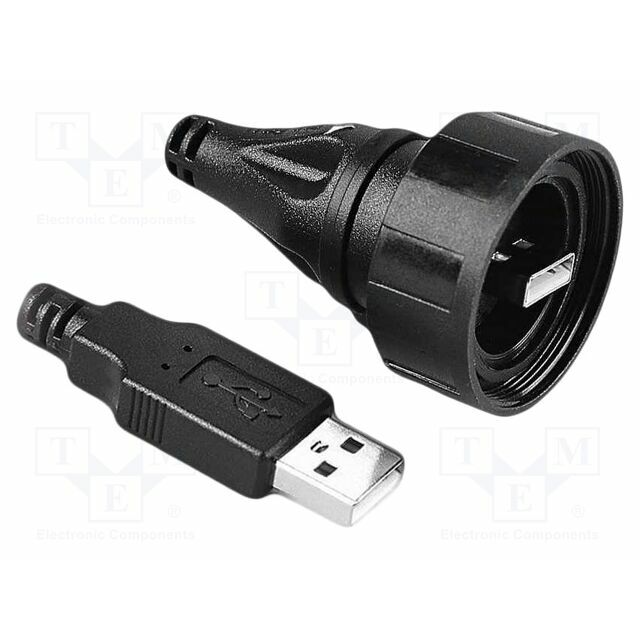 BULGIN Cable; USB 2.0; USB