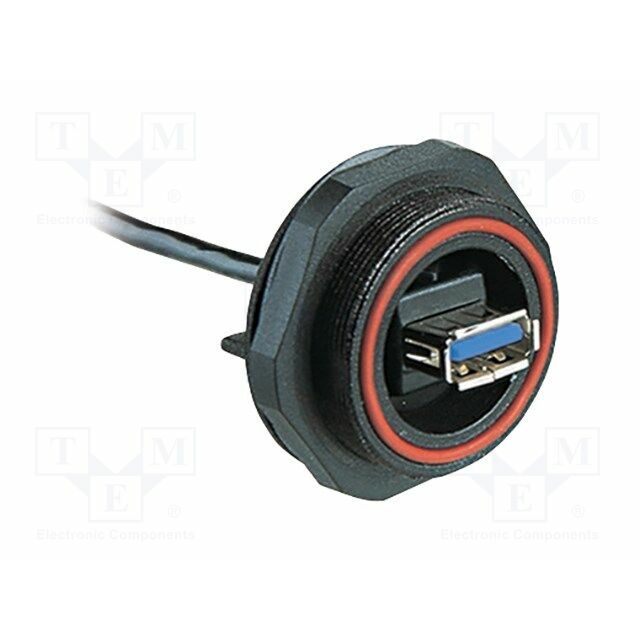 BULGIN Socket; Buccaneer; for panel mounting