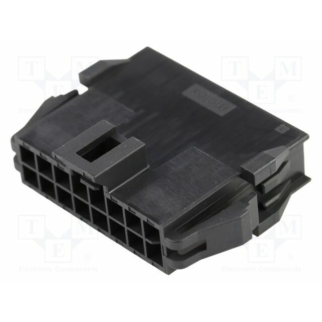 MOLEX Connector: wire-wire; plug; male; PIN: