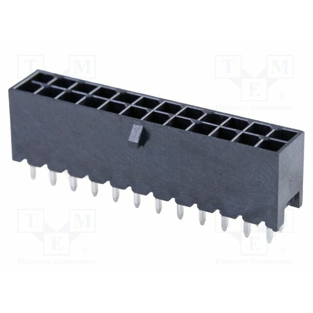 MOLEX Connector: wire-board; male; PIN: 24