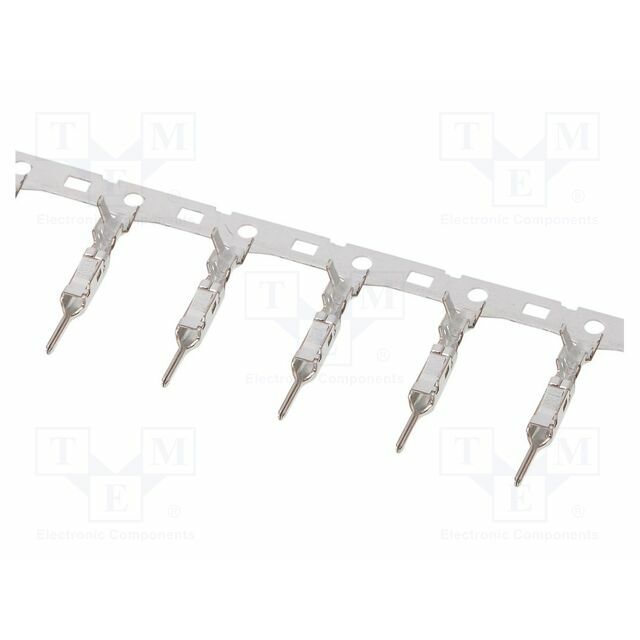 MOLEX Connector: wire-board; male; straight; crimped