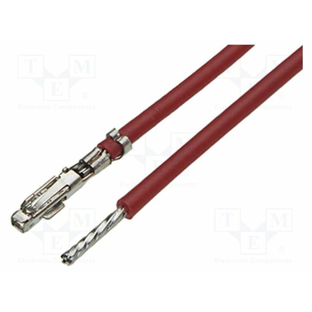 MOLEX 250V; PIN: 1; crimped; copper